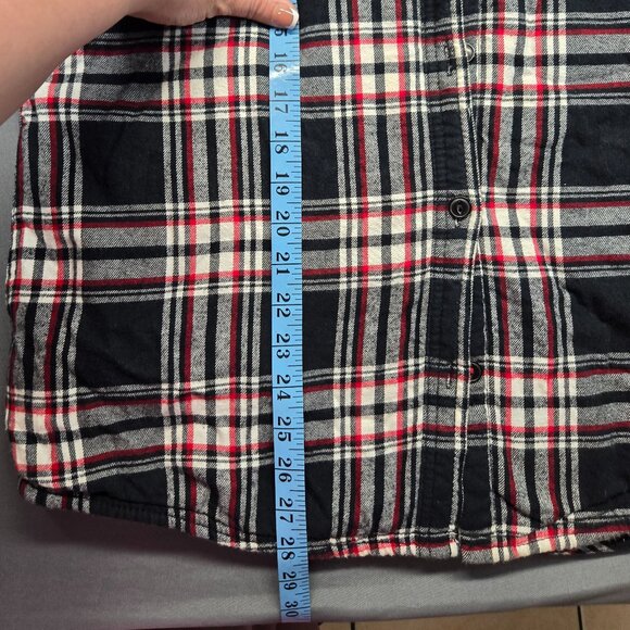 Boston Traders Men’s Plaid Hooded Flannel Jacket with Sherpa Lining - Picture 16 of 16